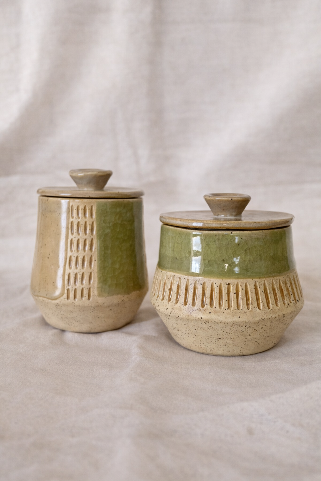 The Woodland Lidded Jar Set