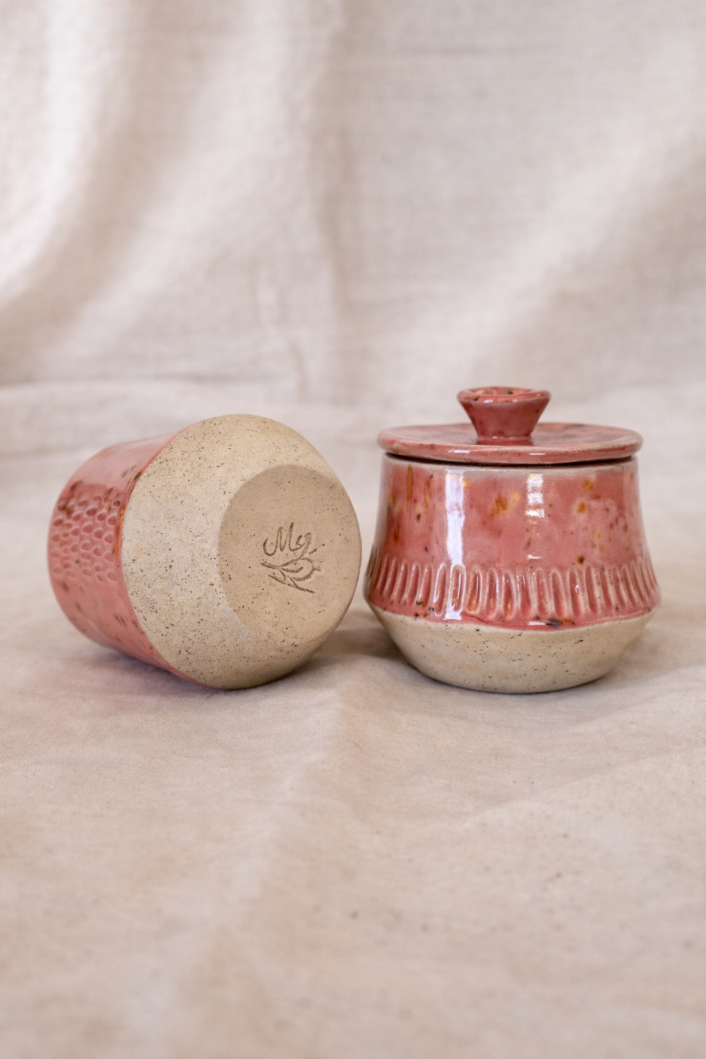 Clay & Petal Jar Set