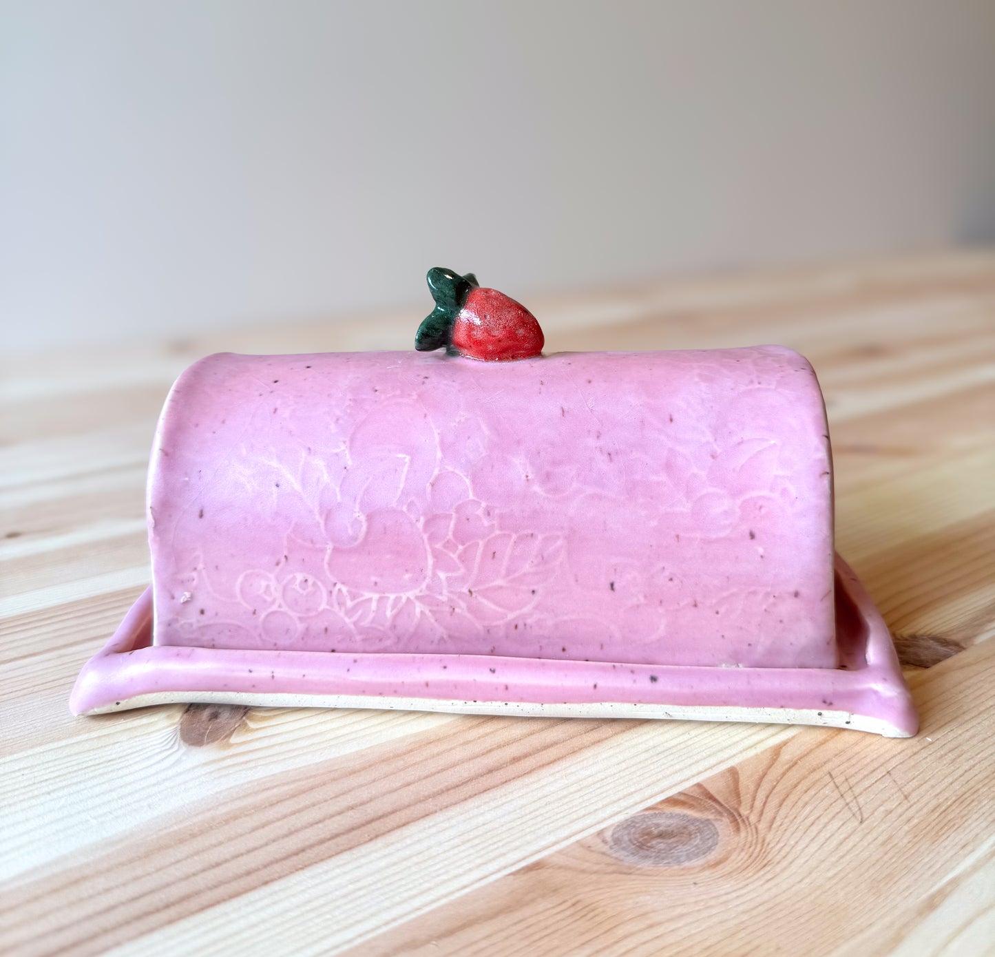 Berry Sweet, Strawberry Butter Dish